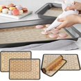 thumbnail image 4 of Silicone Baking Mat Pad Sheet Non-Stick Rolling Dough Mat Macaroon Tray Oven Baking For Cake Cookie Pastry Oven Baking Tools, 4 of 5