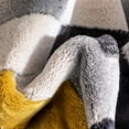 thumbnail image 3 of Well Woven Good Vibes Louisa Modern Geometric Gold 7'10" x 9'10" Area Rug, 3 of 8