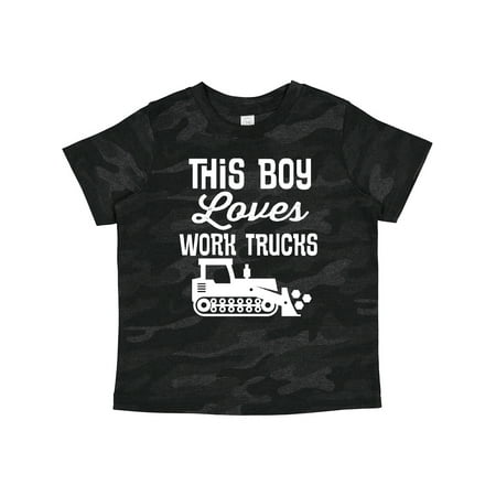 

Inktastic Construction Truck Bulldozer Boys Gift Toddler Boy Girl T-Shirt