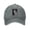 Gray, variant on Men Women Washed Twill Baseball Cap Lineman Flag Adjustable Dad Hat Navy Blue