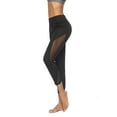 thumbnail image 3 of Gibobby Pantalones de yoga Fitness Mujeres Yoga Leggings Pantalones Deportes Correr Pantalones atléticos(Negro,XL), 3 of 5