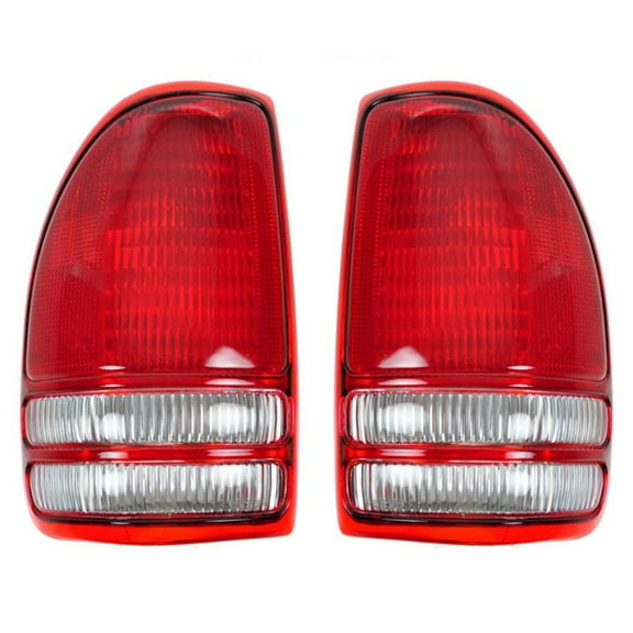NEW TAIL LIGHT PAIR COMPATIBLE WITH DODGE DAKOTA 97-04 CH2800126 55055112 55055113 CH2801126
