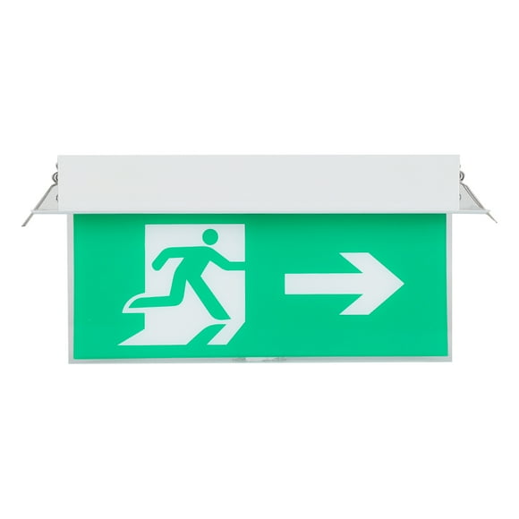 Recessed Lighting,Recessed PMMA LED Emergency Exit Emergency Sign Emergency Lighting Tried and Trusted