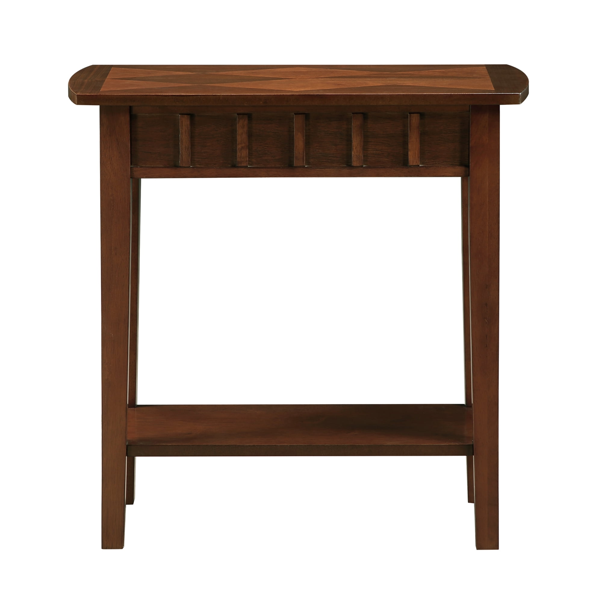 Convenience Concepts Dennis End Table with Shelf, Espresso