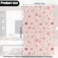 thumbnail image 3 of COEQINE Recliner Headrest Cover PU Leather Chair Headrest Cover Furniture Protector Decorative Head Rest Covers for Recliner/Sofa/Couch/Loveseat, 17x27 Inch, Pink Floral, 2 Pieces, 3 of 7
