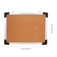 thumbnail image 2 of OUNONA 1 Set Push Pin Board For Wall Decorative Notice Board Assorted Color For Office Use, 2 of 6