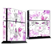 Skins Decals For Ps4 Playstation 4 Console / Mean Kitty In Pink
