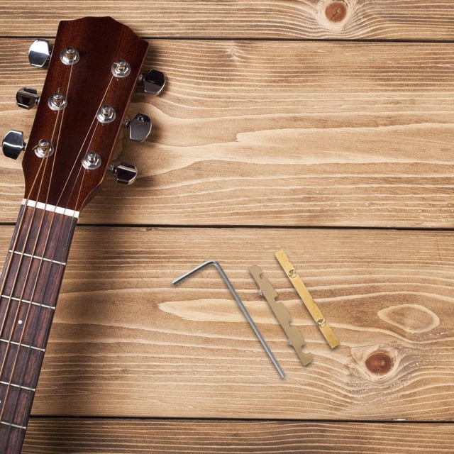 Greenadscape 1Jgo Tuerca Metálica De Latón Para Bajo Eléctrico Con Para Fretting Y Sonido Claro