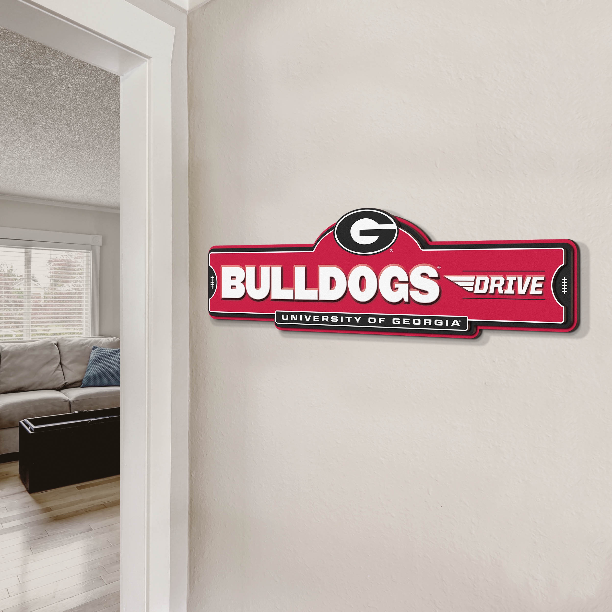 YouTheFan NCAA Georgia Bulldogs Street Sign