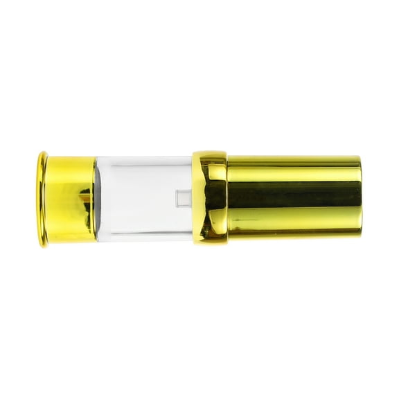 Unique Bargains 1 Pc Portable Half Pack Airless Pump Spray Bottle for Travel 10ml 0.34oz Gold Tone