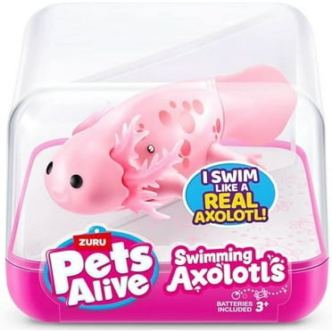 Pets Alive Swimming Axolotl's PINK Robotic Pet Figure