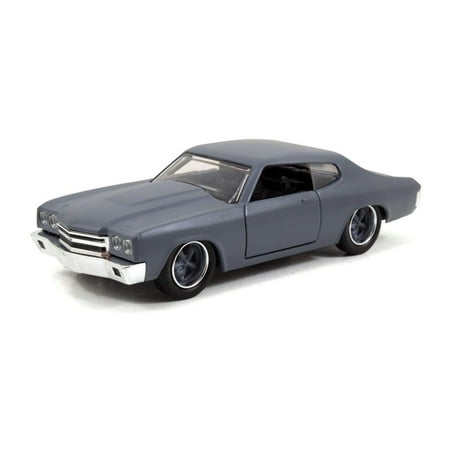 Chevrolet Chevelle Carpet - Dom's Chevrolet Chevelle SS Primer Grey 'Fast & Furious' Movie 1/32 by Jada 97379