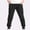 Black, variant on Eltusu Boys Sports Sweatpants, Elastic Waist Loose Cotton Comfy Jogger Pants Navy Size 10-12 T