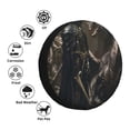 thumbnail image 4 of Sikiie Medieval Knight And Dragon PVC Leather Spare Tire Wheel Cover Spare Tire Cover, for Car Truck SUV Camper Trailer Universal Fit(14-17in)-17 inch, 4 of 6