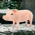 thumbnail image 1 of Estatua de cerdo para jardín, escultura de resina para interior y exterior, realista y divertida, adorno para patio, estatua de animal, decoración del, 1 of 8