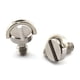 thumbnail image 4 of Tornillo de fijación de cámara con anillo en D de 1/4"-20, paquete de 2 tornillos de montaje de placa de liberación rápida con eje D de 10 mm de longitud (acero inoxidable), 4 of 5