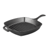 Lodge Cast Iron 10.5" Seasoned Square Grill Pan