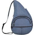 thumbnail image 2 of AmeriBag 21" Crossbody Sling Carry All Healthy Back Bag (Denim), 2 of 8