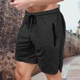 thumbnail image 2 of Sngxgn Men's Classic Cargo Shorts Lightweight Stretch Hiking Shorts Casual Wear Work Shorts with Pockets(Dark Gray,L), 2 of 5
