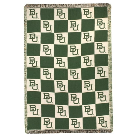 40 X 40 Baylor University Bears NCAA Checkered Logo TwoLayer Classy Baylor Throw Blanket 40 X 40 Baylor University Bears NCAA Checkered Logo TwoLayer Classy Baylor Throw Blanket