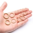 thumbnail image 4 of Pure24K Implant Grade Titanium Basic Seamless Hinged Clicker Hoop Ring, 4 of 5