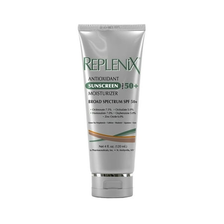 - Replenix Antioxidant Sunscreen Moisturizer SPF 50 Plus 4 oz