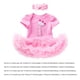thumbnail image 3 of 1 juego de mono de verano para niñas pequeñas, falda y diadema, vestido para niñas pequeñas, 3 of 5