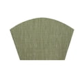 thumbnail image 1 of kurtrusly Napperon en PVC Forme Irrégulière Napperon Maison Antidérapant Isolation Thermique Napperon de Table, Orange Vert, 1 of 6