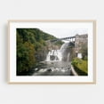 thumbnail image 2 of New Croton Dam 01 - Croton-on-Hudson New York Photography Waterfall Bridge Nature Architecture Scenic Autumn Landscape Unframed Wall Art Print 20 x 28 inches, 2 of 7