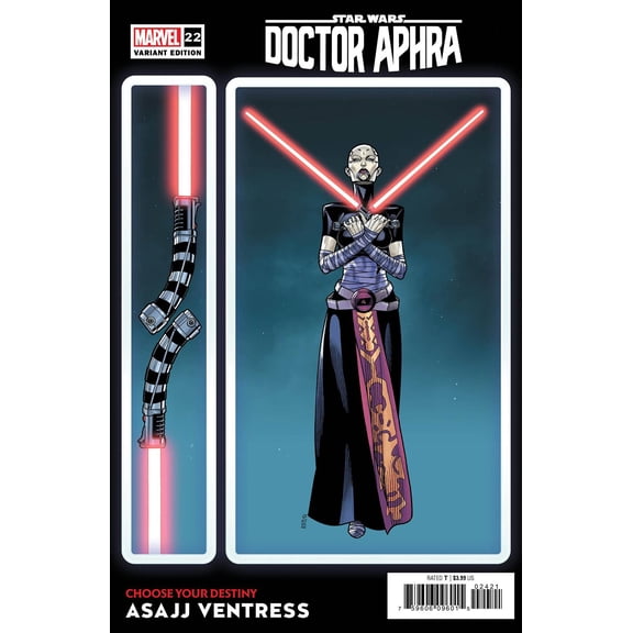 Collectible Star Wars Doctor Aphra #22 Sprouse Choose Your Destiny Var (Sprouse Choose Your Destiny Var) Marvel Prh Comic Book 2022