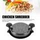 thumbnail image 3 of Cortador de Pollo, Molinillo de Carne Visible Con Gadget de Cocina Manual de ergonómico antideslizante con tapa Transparente para verduras de Carne, 3 of 7