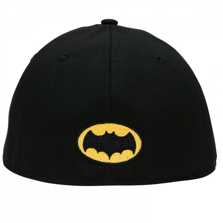 Batman Adam West Logo Low Profile New Era 59Fifty Fitted Hat-7 1/2