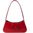 thumbnail image 1 of LHSHIDU Bow Purse Shoulder Bag Small Coquette Aesthetic Bags Retro Y2k Faux Leather Underarm Purses Cute Handbag for Women, 1 of 6