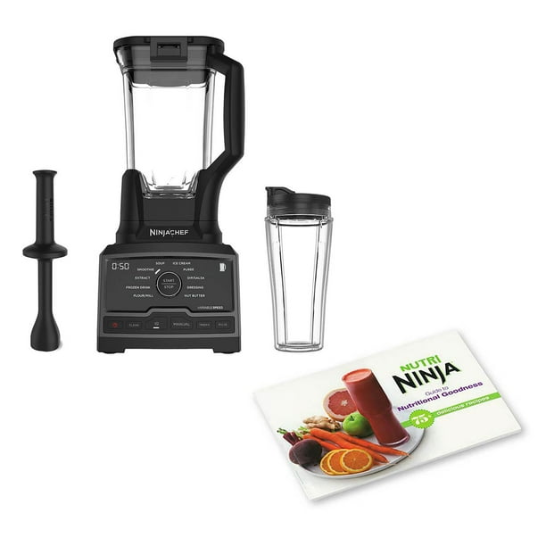 Ninja Chef 1500W Blender Duo with Single Serve Cup and Nutritional Cook