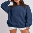 thumbnail image 3 of Sweats Surdimensionnés à Manches Longues pour Femmes, 3 of 6