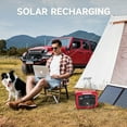 thumbnail image 3 of Eastvolt Portable Power Station 350W (500W Surge), 299.5Wh/83200mAh Lithium-Ion Battery with 110V AC Outlet, Wireless Charger, Solar Generator for Emergencies Home and Outdoor Camping, 3 of 13