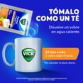 thumbnail image 5 of Vick Pyrena Alivio y Confort para los Síntomas de la Gripa 10 Sobres Miel-Limón, 5 of 5
