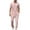 Pink, variant on Solid Color Sets for Men,Mens Jogging Outfit Fashion Zip Up Short Sleeve Shirts Tracksuits 2 Piece Casual Long Pant Suits Set with Pocket 90 Off Clearance Sale