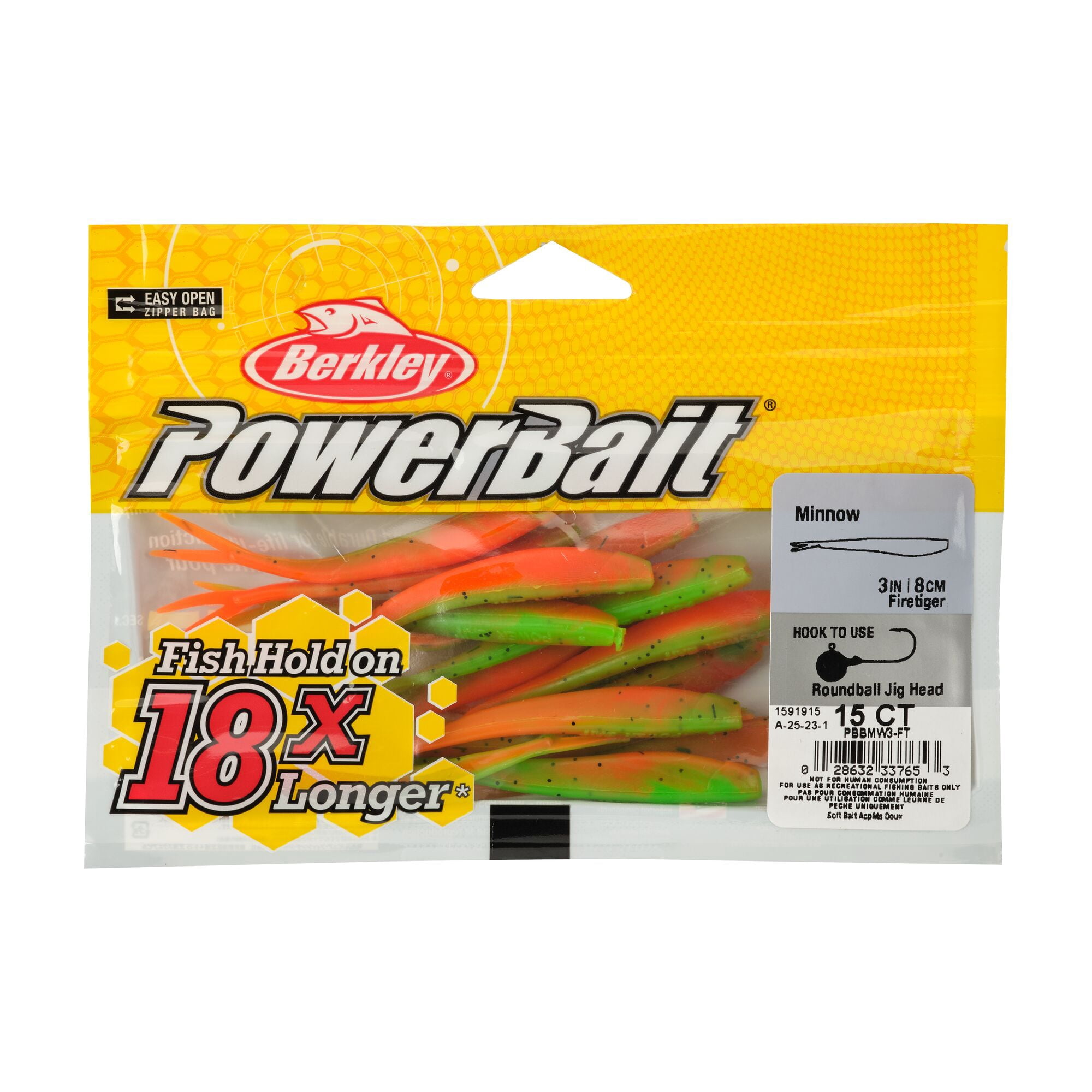 Berkley, PowerBait Power Nuggets Fishing Dough Bait, Rainbow 1.10