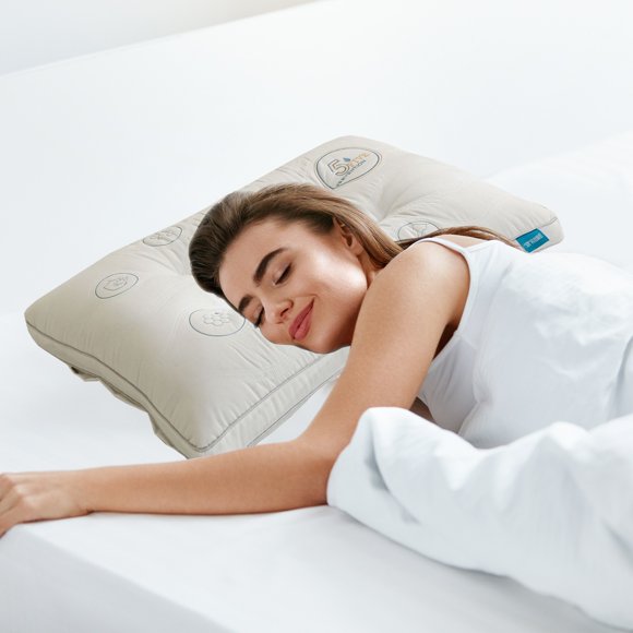 SPA Neck Protection Pillow Knitted Class Pillow Core Breathable Adult Household College Student Soft