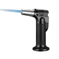 Vikakiooze Metal Lighter Direct Blast Flameproof Burner Outdoor Barbecue Kitchen Baking Lighter