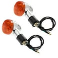 thumbnail image 4 of 4x Motorcycle Turn Signals Front Rear Lights For Motorcycle Street Standard Custom Bike, 4 of 9