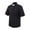 Black, variant on Mens Shirts Missionary Priest Priest Short Sleeve Black Shirt Blouse For Men