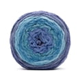 thumbnail image 2 of Bernat® Blanket Ombre™ #6 Super Bulky Polyester Yarn, Shaded Blue Ombre 10.5oz/300g, 220 Yards (4 Pack), 2 of 10