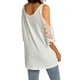 thumbnail image 3 of SAYOO Camiseta de mujer , camisola hueca con decoración de cremallera, ropa de verano SAYOO  Sexy, 3 of 8
