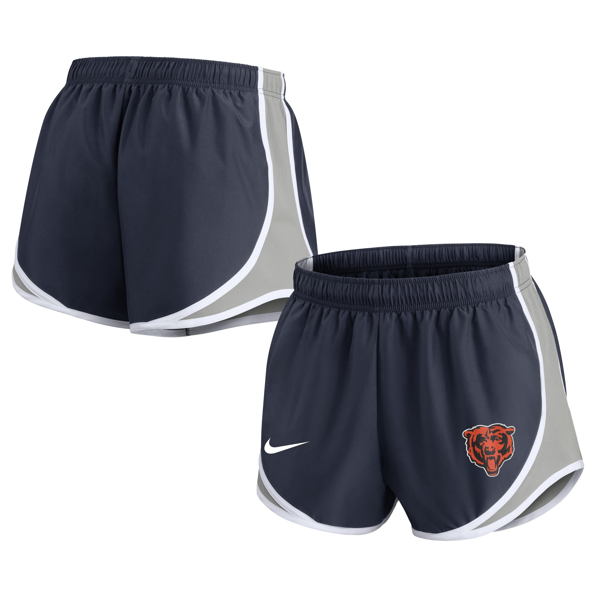 navy nike tempo shorts