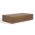 thumbnail image 4 of Safavieh Tortuga Mid-Century Wood Outdoor Coffee Table, Natural, 4 of 12