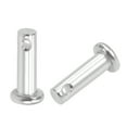 thumbnail image 4 of Uxcell Single Hole Clevis Pins - 5mm x 16mm Flat Head 304 Stainless Steel Link Hinge Pin 20 Pcs, 4 of 5