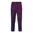 thumbnail image 2 of Disketp Black Dark Blue Purple for Teenagers' Pajama Pants ,Lounge Pants Teen joggers Ideal for Home, School, or Sports-Small, 2 of 6