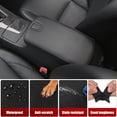 thumbnail image 2 of KBH Center Console Armrest Cover for Lexus ES350 2007 2008 2009, Leather Middle Console Lid Cover Replacement Skin Upholstery Interior Tirm, Black, 2 of 9